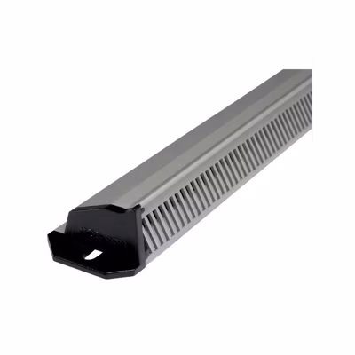Grille extérieure auto-réglable hauteur 35mm longueur 375mm aluminium – RENSON – 11935