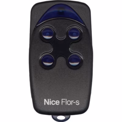 Télécommande NICE FLO 4RS pour portails et garages et porte de garage