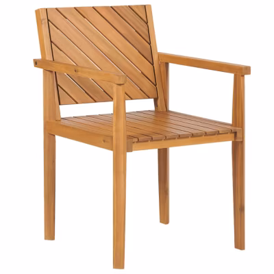 Chaise de jardin BARATTI Acacia Marron