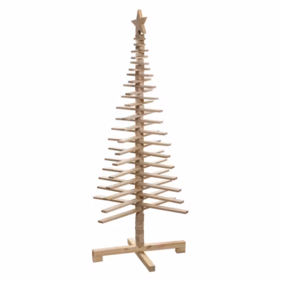 Sapin articulé 150cm bois – feeric lights & christmas