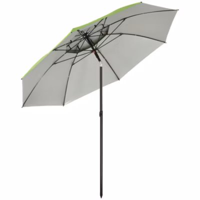 Parasol deporte 185 x 185 mat en acier toile en polyester rond Outsunny