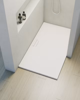 Receveur de douche extraplat blanc 80×120 cm Shile – POALGI