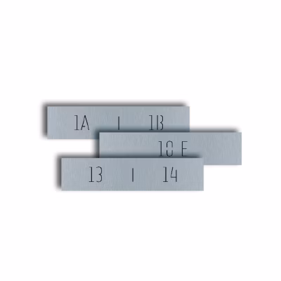 Boutons Full Métal ULTRA rétro-éclairés + Gravure 9-10 – COMELIT – UT9212FM/910