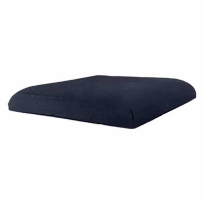 Chapeau Pilier 46×46 Plat Bord Arrondis – Gris Anthracite Foncé