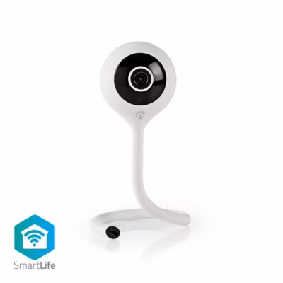 Caméra IP intelligente Wi-Fi  Capteur climatique  FULL HD 1080p NEDIS