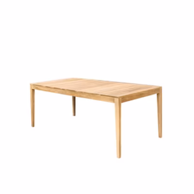 Table de jardin en teck massif 6/8p CALVI