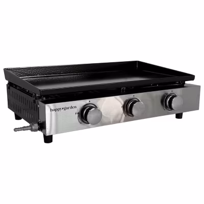 Plancha au gaz MERIDA 3 brûleurs 6 kW – HAPPY GARDEN