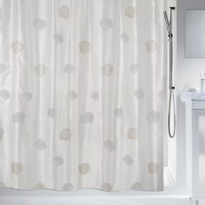 Rideau de douche Polyester ATLANTIS 120x200cm Beige Spirella