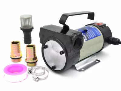 Pompe De Carburant Et Huile 230V Puissance 180W Débit 50 Litres Par Minute