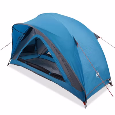 Tente de camping 1 personne bleu imperméable vidaXL