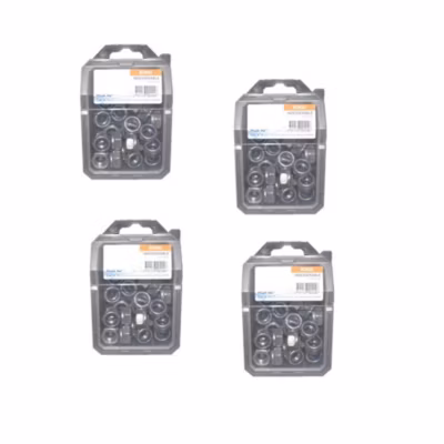 4 Coques de 10 Ecrous Freins Indésserrables M16 mm – DIN 985 – Inox A2 – D-Work