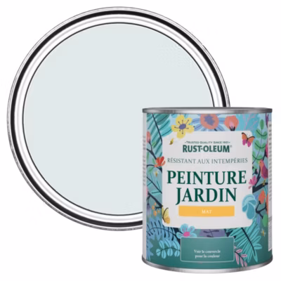 Peinture Bleue pour Jardin et terrasse, Finition Mate – RUST-OLEUM – Marcella 750ml