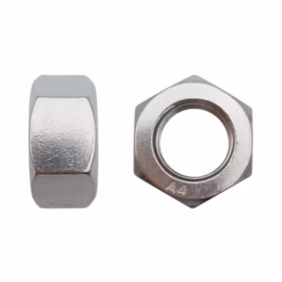 50 Ecrous Hexagonaux HU M18 mm – DIN 934 – Inox A4 – D-Work