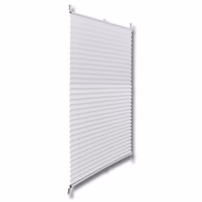 Store plisse en blanc 90 x blanc Helloshop26