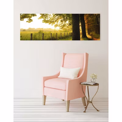 Tableau toile XXL en kit Lisiere 180 x 60 cm – Toile textile sans PVC