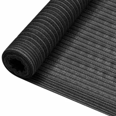 vidaXL Filet brise-vue Anthracite 1×10 m PEHD 150 g/m2 149281