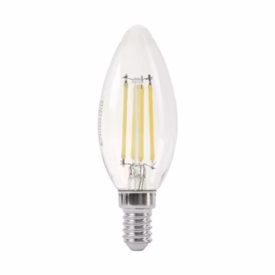 Ampoule LED E14 Filament 4W C35 Dimmable – Blanc Chaud 2300K – 3500K – SILAMP