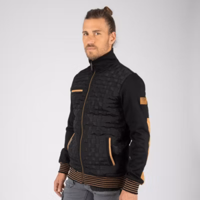 andreu – gilet de travail – 1513 noir , camel xl