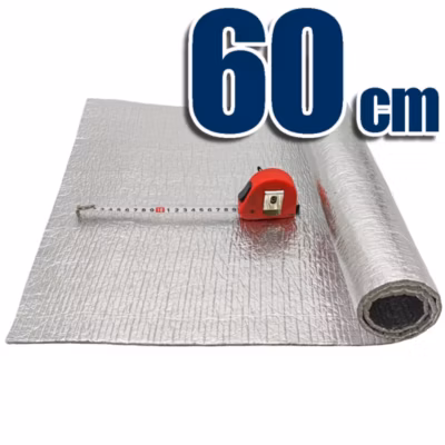 Isolation Thermique avec Mousse AU MÈTRE Largeur 60cm. Pour radiateurs, maisons, caravanes