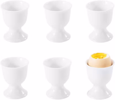 Coquetier en Céramique Multifonction Blanc