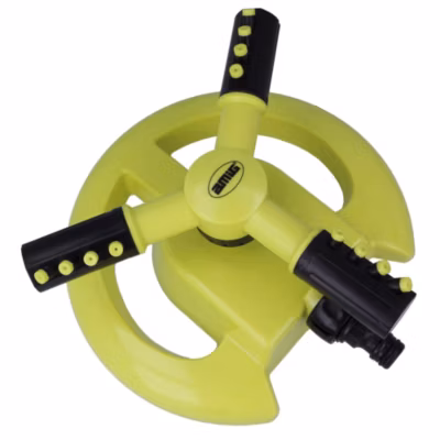 AMIG – Arroseur rotatif  R15 – 200 x 100 mm – ABS – Vert pistache-Noir