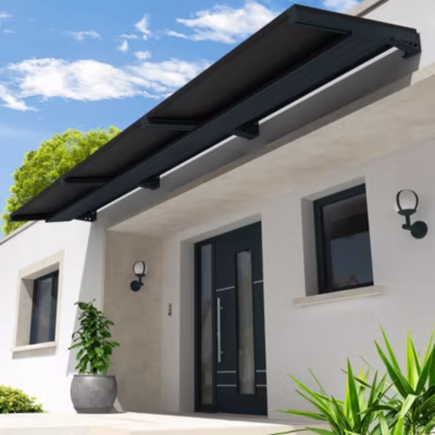 Auvent solaire POWER Gris anthracite indépendant 6 panneaux
