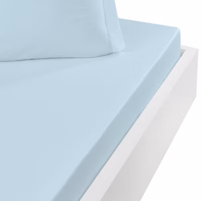 Drap housse en coton bonnet 30 cm Nuage 90×190 cm STUDIO