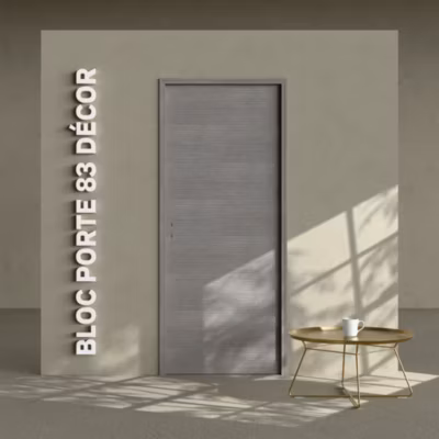 Bloc-Porte Costa Rica H. 204 x l. 83 cm – Poussant Droit