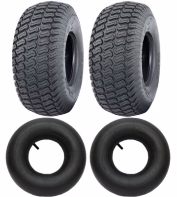 2 – 4 paires de pneus Wanda P332 pour gazon, 16×6.50-8, à indice de charge TL, et 16×6.50-8 TR13 à chambre à air