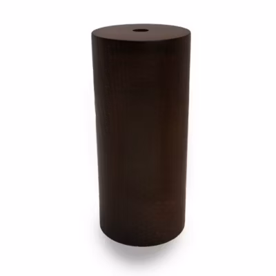Kit Cache Douille Tube en Bois Wengé 110 Une Touche Exotique pour Vos Luminaires