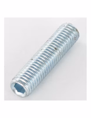 Vis métaux Sans tête six pans creux (sthc) Clé de 5 HC5 M10X10 Bout cuvette Acier zingué – 1 pièce