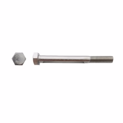 100 Vis Métaux Tête Hexagonale F/Partiel 6 x 90 mm – DIN 931 – Inox A2 – D-Work