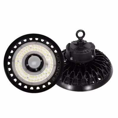 Suspension Industrielle UFO 200W 160lm/W avec Détecteur de mouvement – Blanc Neutre 4000K – 5500K – SILAMP