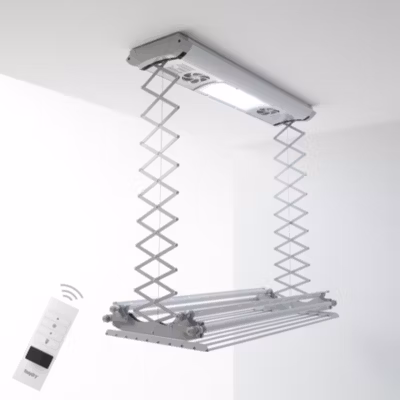 Séchoir électrique plafond alu 122x57x30cm Foxydry Air 120