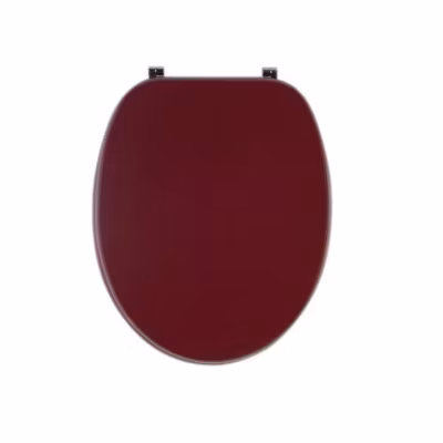 Abattant Wc Bordeaux Mat En Mdf Compatibilité Universelle