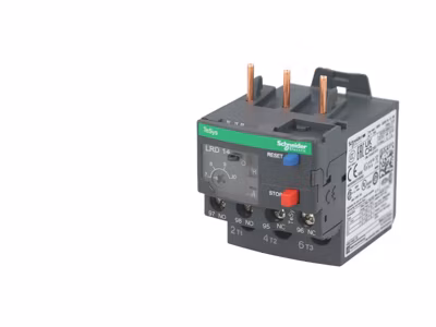 Relais thermique pour contacteur TeSys LC1D, réglable de 1,2 à 1,6A