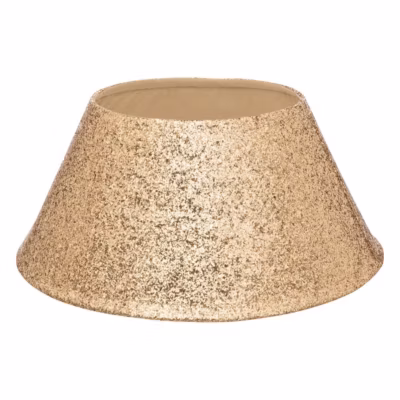 Cache pied de sapin pailleté D.56cm or – Atmosphera