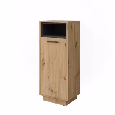 Vicco Meuble de rangement de salle de bain Chêne Artisan 30x93cm