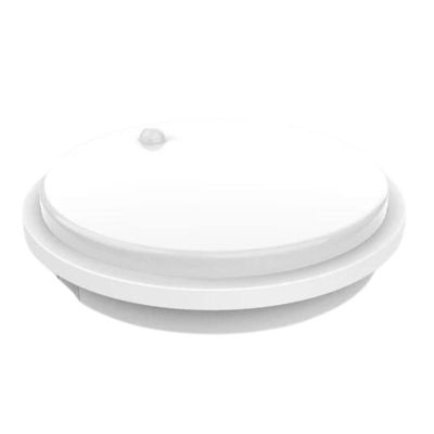 Hublot LED Extérieur Rond 10W IP54 Blanc avec détecteur de mouvement – Blanc Neutre 4000K – 5500K – SILAMP