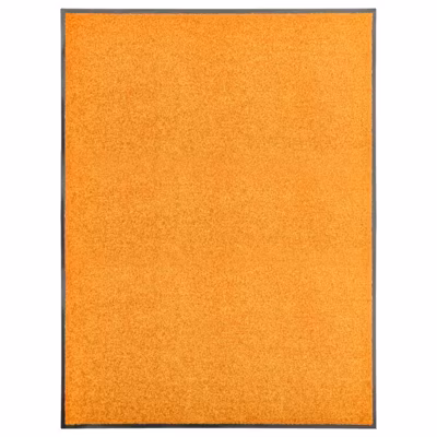Paillasson lavable Orange 90×120 cm