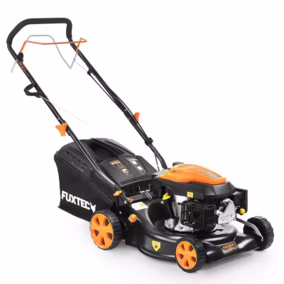 Fuxtec tondeuses a gazon thermiques noir 146 cm3 420 mm 400 m2 2600 W