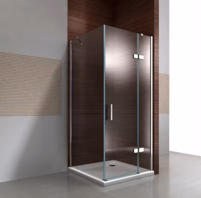 Cabine de douche portes battantes Ouverture porte à droite – 80x100x195cm – DX403