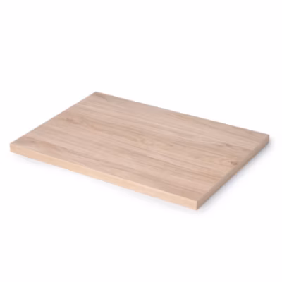 Emuca Plateaux de table, 1150×750, Finition chêne, Bois