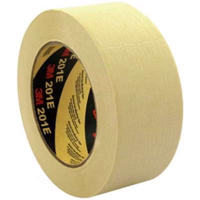 3M 201E/72 Ruban de masquage crêpe beige 50 m x 72 mm