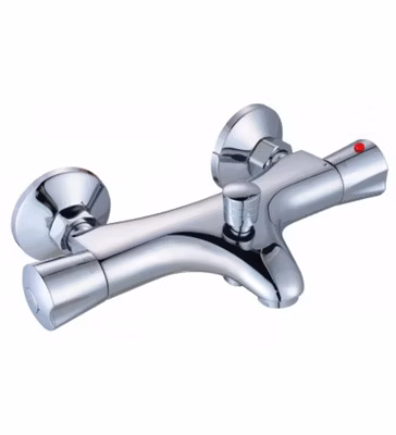 Mitigeur bain douche robinet thermostatique chromé