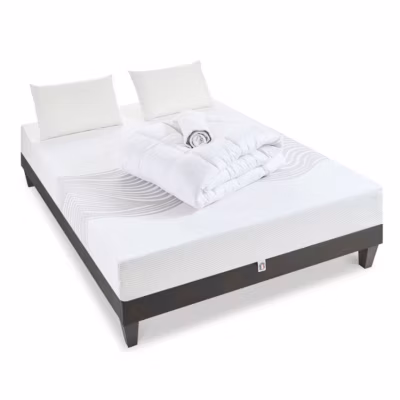 Pack Prêt à dormir Sensitive 90×190 cm Matelas Mousse + Sommier + Accessoires
