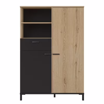 Rangement haut 1 tiroir et 2 portes H150 cm – TRUST