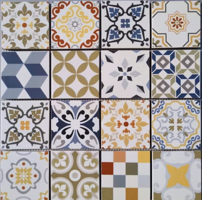 DECORA MOSAICOS Boite de carrelage mosaïque ARLES Couleur29x29 cm