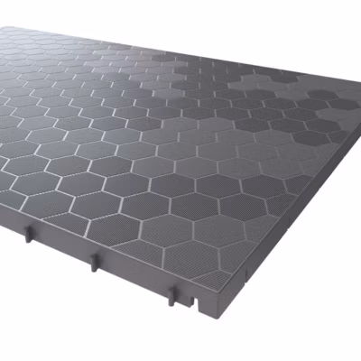 Dalle Clipsable 116 x 76 x 3 cm Rectangulaire Polypropylène Revêtement de Sol Modulable Intérieur / Extérieur Art Plast