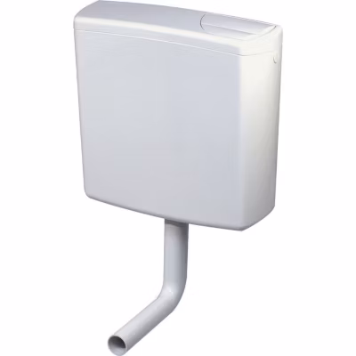 Réservoir WC – AP 140 – Geberit – Semi-bas – Avec coude – Double débit